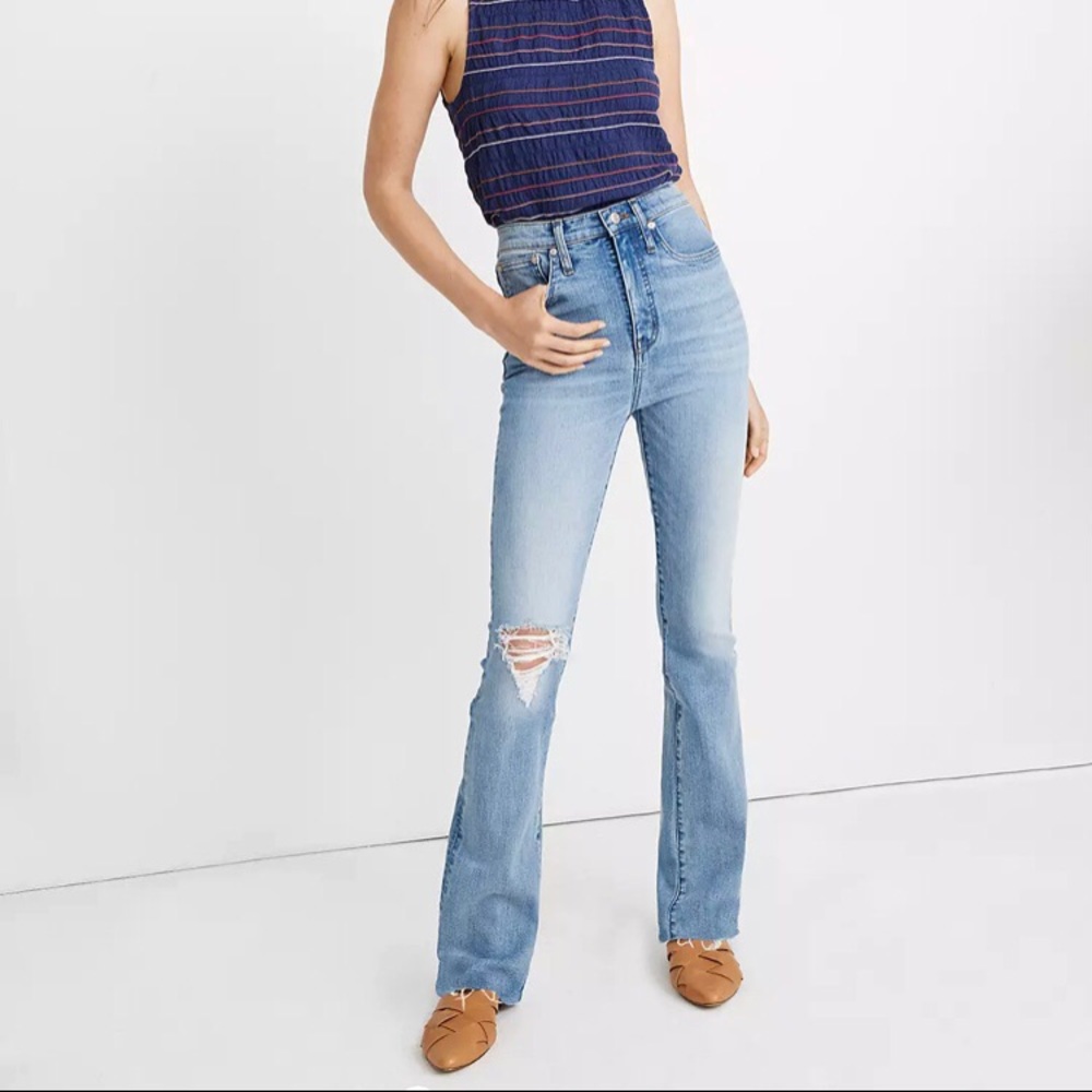 Madewell Skinny Flare Jeans in Martie Wash as 29 like new